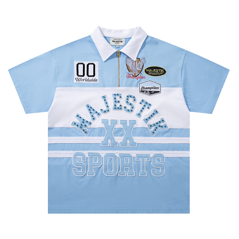 Embroidery Design Logo - Camiseta de Marca Americana MAJESTIK com