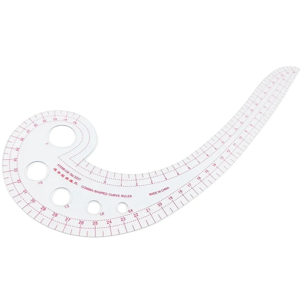 1 unidade de régua curva franc - Embroidery Online avaliação e preço