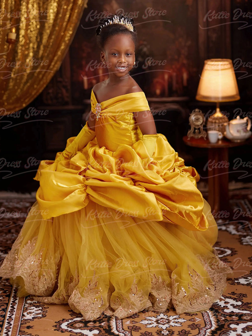 Vestido de Dama de Honra Amare - Embroidery Yellow Dress avaliação e preço