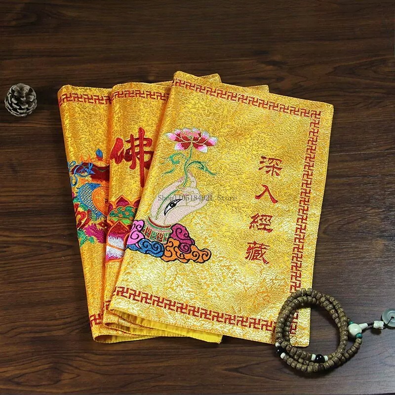 Capa de Sutra de Lótus Bergamo - Embroidery Bag avaliação e preço
