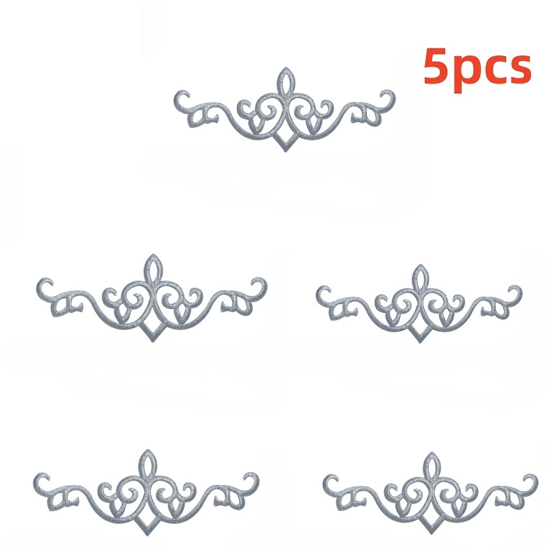 5 peças de apliques de tecido  - Embroidery Meaning avaliação e preço