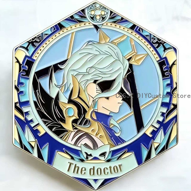 Crachá/Pin de Metal Il Dottore - Embroidery Reddit avaliação e preço