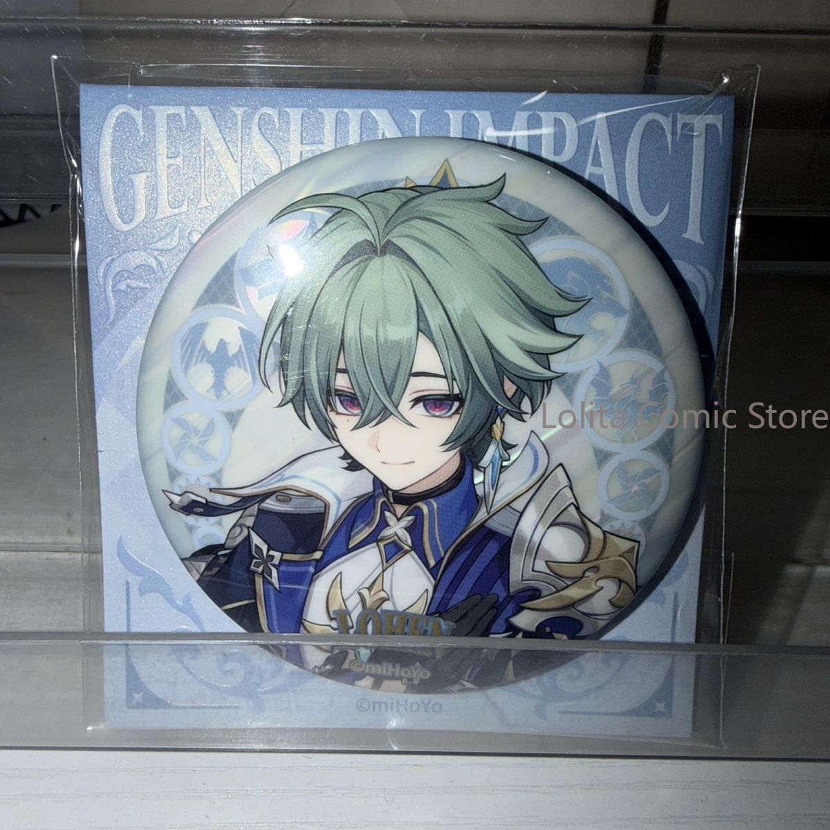 Anime Genshin Impact Lohen Cos - Embroidery Reddit avaliação e preço